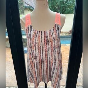 FINAL SALE  Miss Me Lightweight Sleeveless Summer Top Small